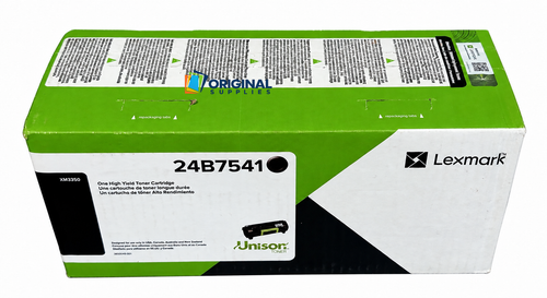 Original Lexmark M3350/XM3350 Black High-Yield Toner Cartridge (24B7541)