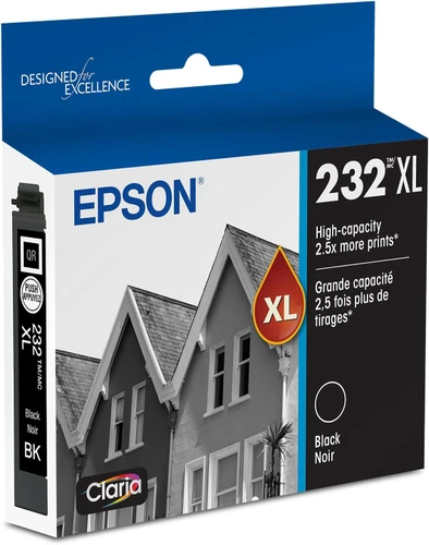 Original Epson® 232XL Black Claria® High-Yield Ink Cartridge (T232XL120S)