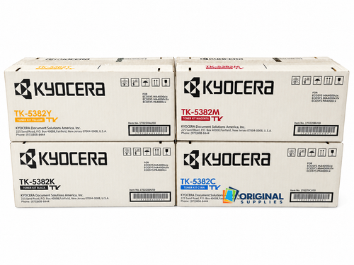 Original Kyocera TK-5382 Toner Set (TK5382K, TK5382C, TK5382M, TK5382Y)