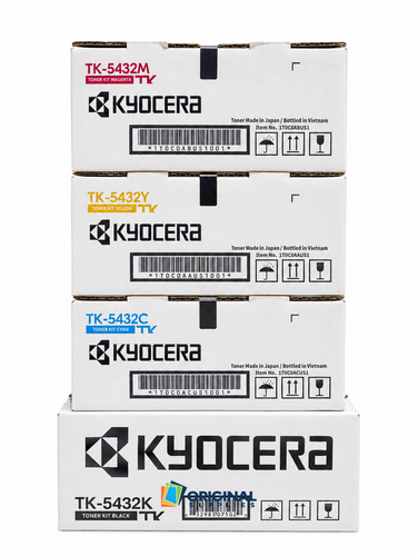 Original Kyocera TK-5432 Toner Set (TK5432K, TK5432C, TK5432M, TK5432Y)