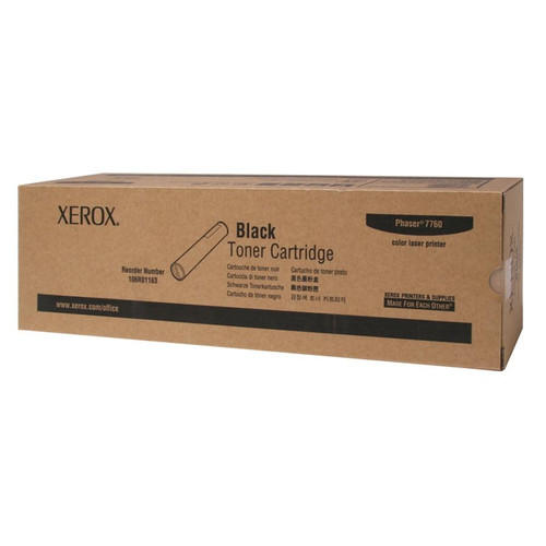 106R01163 | Original Xerox High-Yield Laser Toner Cartridge - Black