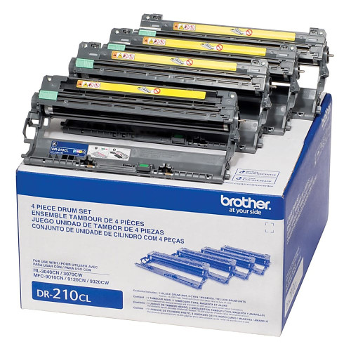 Original Brother DR-210CL Black, Cyan, Magenta, Yellow Drum Unit (DR210CL)