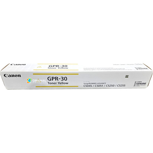 2801B003AA | Canon GPR-30 | Original Canon Toner Cartridge – Yellow