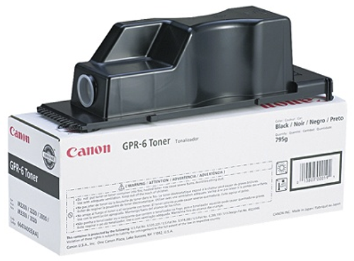 Original Canon GPR-6 6647A003AA Black Toner Cartridge