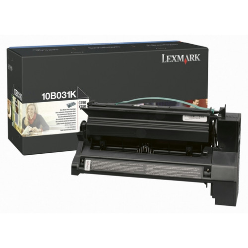 Original Lexmark 10B031K C750 Black Toner Cartridge