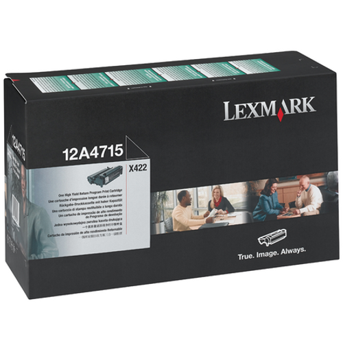 12A4715 | Original Lexmark High-Yield Toner Cartridge - Black