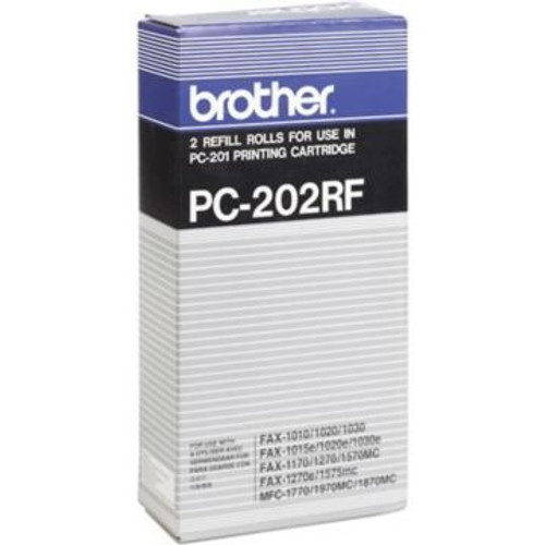 Original Brother PC-202RF Thermal Transfer Film Refills