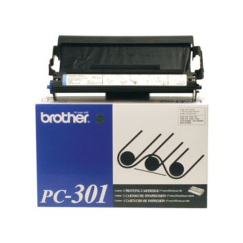 Original Brother PC-301 Black Thermal Transfer Print Cartridge