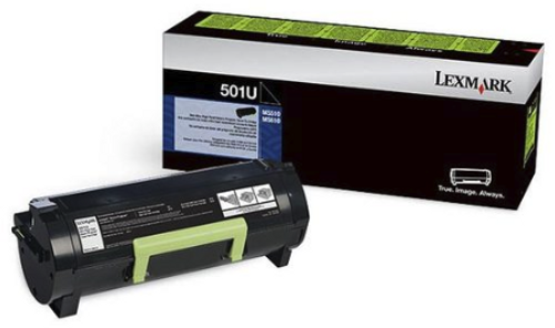 Original Lexmark 50F0U0G Unison 501u Return Program Ultra High-Yield Toner Cartridge