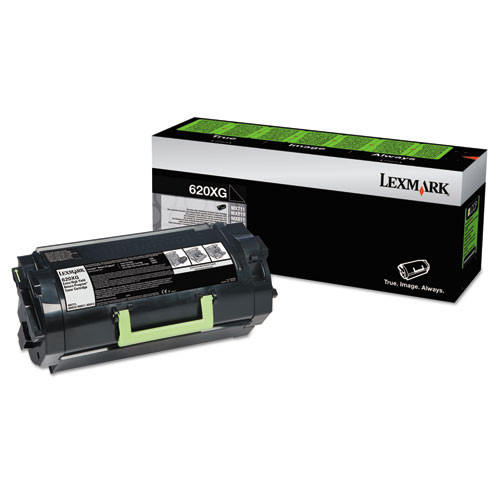 Original Lexmark 62D0X0G Unison 621x Return Program Black Extra High Yield Toner Cartridge TAA Compliant