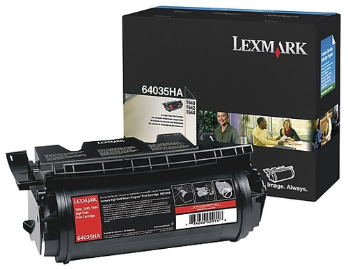 Original Lexmark 64035HA T640 Print Cart Black High Yield Toner Cartridge
