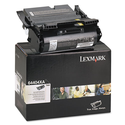 Original Lexmark 64404XA T644 Return Program Extra High-Yield Toner Cartridge