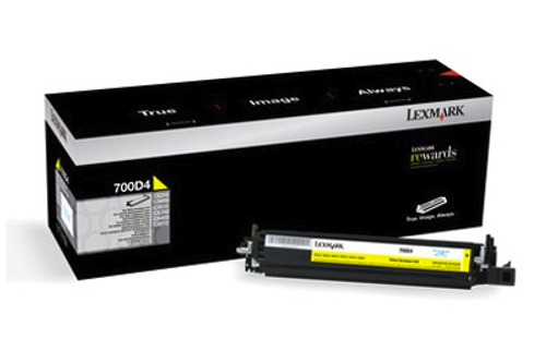 Original Lexmark 70C0D40 700D4 Yellow Developer Unit Unison