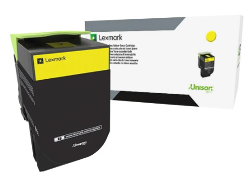 Original Lexmark 80C0S40 800S4 Yellow Unison Toner Cartridge