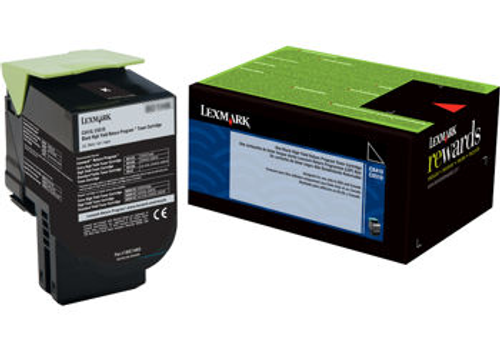 Original Lexmark 80C0XKG Unison 801xk Return Program Black X-High Yield
