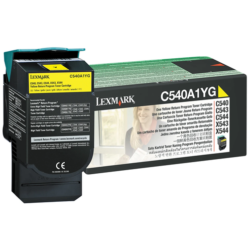 Original Lexmark C540A1YG *RP Laser Toner Cartridge  Yellow