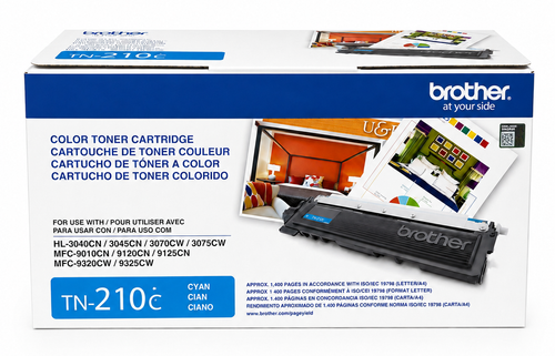 Original Brother TN-210C Cyan Laser Toner Cartridge (TN210C)