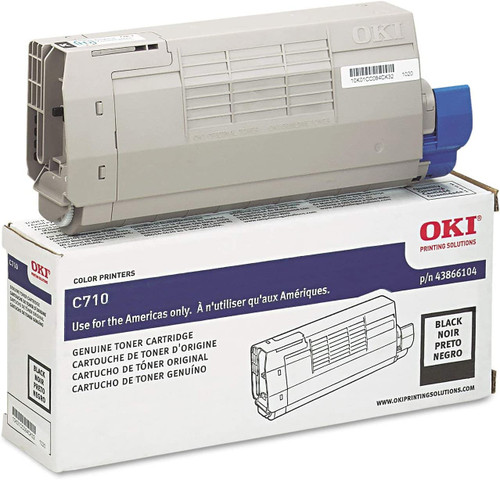 43866104 | Original OKI Toner Cartridge - Black