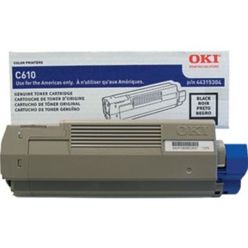 Original OKI 44315304 Laser Toner Cartridge  Black