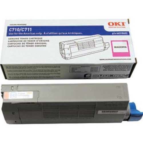 Original OKI 44318602 Laser Toner Cartridge  Magenta