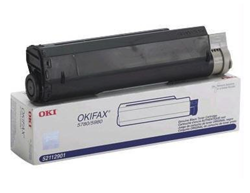 Original OKI 52112901 5980 Black Toner Cartridge OKIFAX 5780/5980