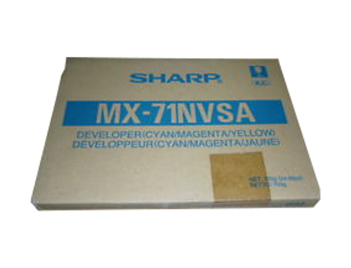 Original Sharp MX-M6201 MX71-NVSA Developer Kit Cyan Magenta Yellow
