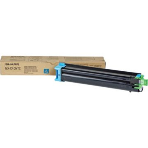 Original Sharp MXC40NTC Cyan Laser Toner Cartridge