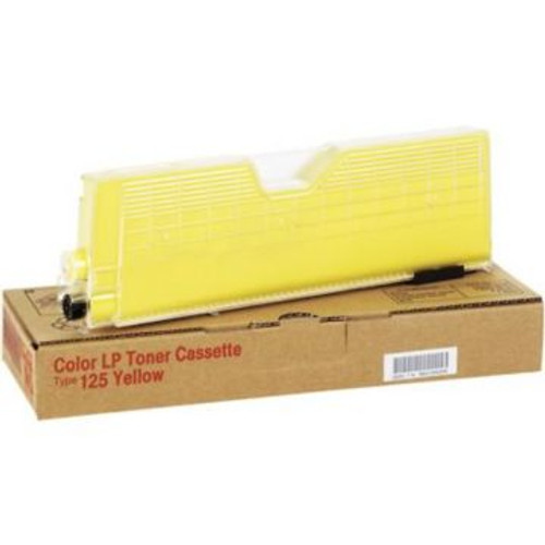 Original Ricoh Toner Cartridge Type 125 for Aficio CL2000, CL3000  Yellow