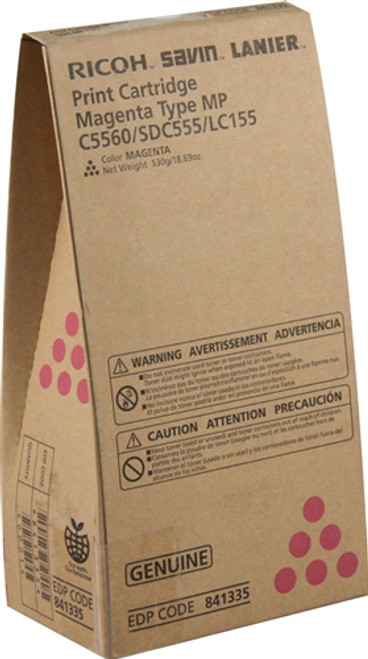 Original Ricoh C5560/SDC555/LC155 Magenta High-Yield Toner Cartridge 841335