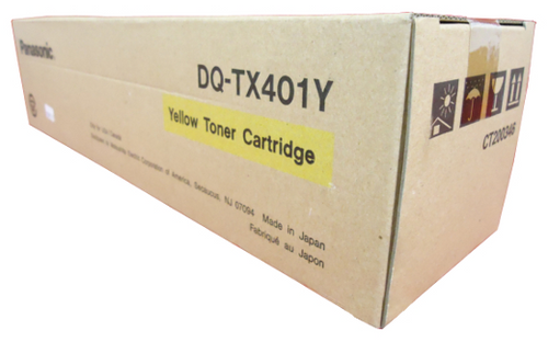 Panasonic Yellow Toner Cartridge DQ-TX401Y for Workio DP-C321, Workio DP-C401