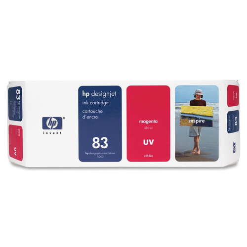 Original HP 83 Magenta Ink Cartridge (C4942A)