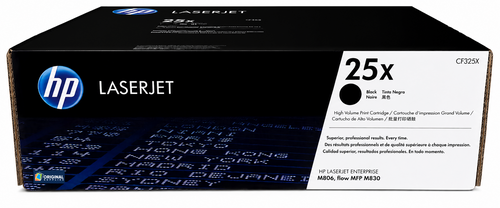 Original HP 25X Black LaserJet Toner Cartridge (CF325X)