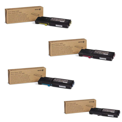 Phaser 6600 - 6605 | 106R02241 106R02242 106R02243 106R02244 | Original Xerox Toner Cartridge Set – Black, Color