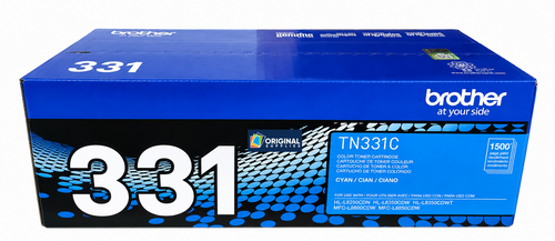 Original Brother TN-331C Cyan Laser Toner Cartridge (TN331C)