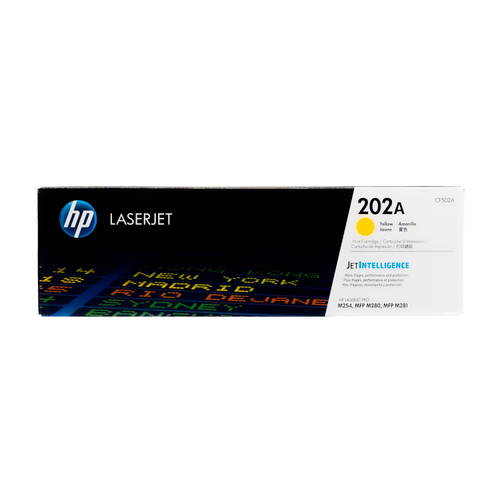 CF502A | HP 202A | Original HP Toner Cartridge - Yellow