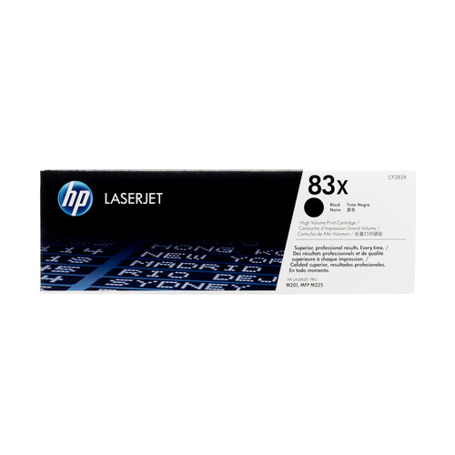 CF283X | HP 83X | Original HP High-Yield LaserJet Toner Cartridge - Black