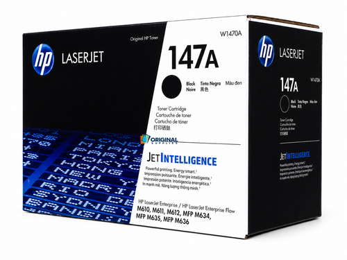 Original HP 147A Black LaserJet Toner Cartridge (W1470A)