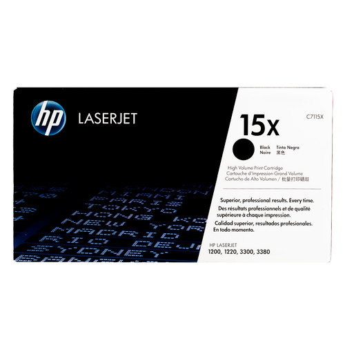 C7115X | HP 15X | Original HP High-Yield Toner Cartridge – Black