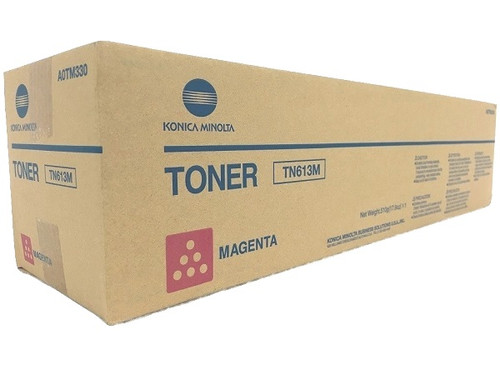 A0TM330 | TN613M | Original Konica Minolta Toner Cartridge - Magenta