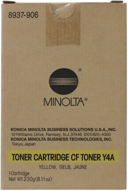 8937-906 | Original Konica Minolta Toner Cartridge - Yellow