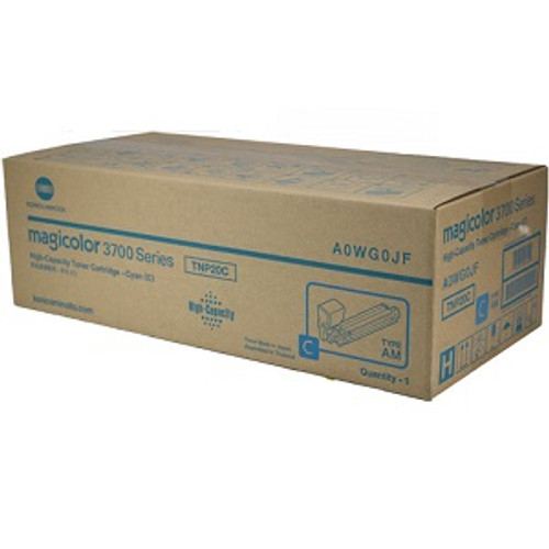 A0WG0JF | TNP20C | Original Konica Minolta Toner Cartridge - Cyan