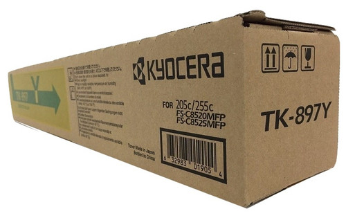 TK-897Y | 1T02K0AUS0 | Original Kyocera Toner Cartridge - Yellow