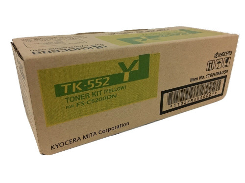TK-552Y | 1T02HMAUS0 | Original Kyocera Toner Cartridge - Yellow