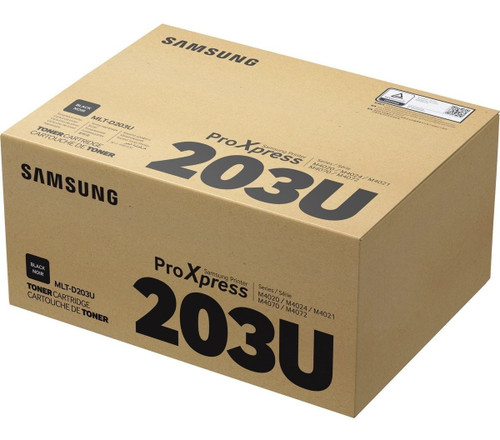 Original Samsung MLT-D203U Black Laser Toner Cartridge (SU916A)