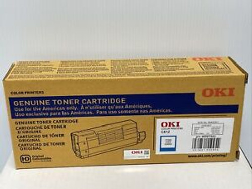 43866143 | Original Okidata Toner Cartridge - Cyan