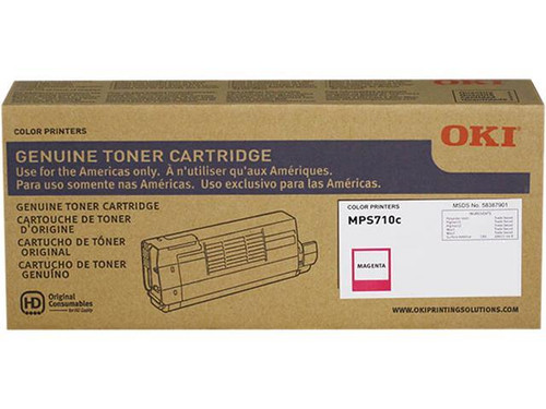 43866142 | Original Okidata Toner Cartridge - Magenta
