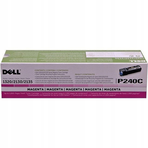 P240C | Original Dell Toner Cartridge – Magenta