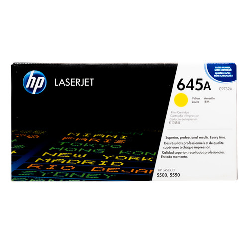 Original HP 645A LaserJet Toner Set (C9730A, C9731A, C9732A