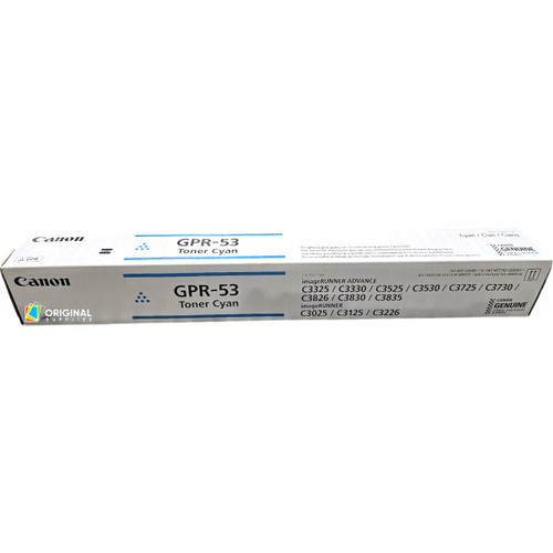 Original Canon GPR-53 Cyan Laser Toner Cartridge (8525B003)