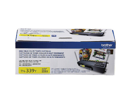 TN-339Y | Original Brother Super High-YieldToner Cartridge – Yellow